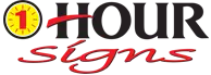 1 Hour Signs Niagara logo