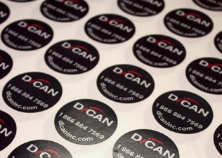 stickers and labels